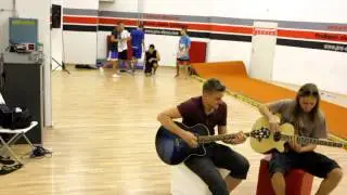 Duo Huda Suša & španski breakdancerji @ Pro Dance studio
