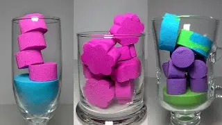 Satisfying and Relaxing, Kinetic Sand ASMR, Drop and Squish