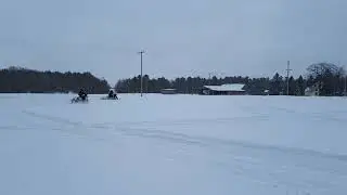 Snow Bike DRZ 400 and KTM 300Tpi