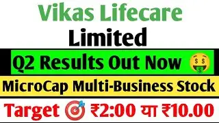 Vikas Lifecare Q2 Results 2025 | Vikas Lifecare Results today, Vikas Lifecare share latest news