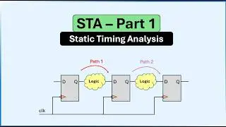 Static Timing Analysis (STA) Explained | Part 1 – Propagation Delay & Contamination Delay
