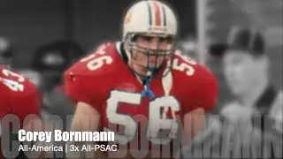 Shippensburg University Football - #56 OL Corey Bornmann 1989-1992 Highlights