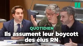 Yann Barthès et Julien Bellver assument de ne pas inviter d'élus RN dans 