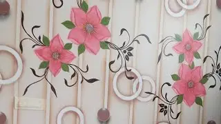 3d wall design ideas wall flower design