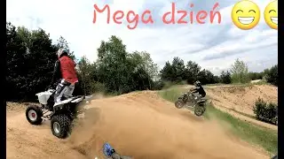 Niesamowite podjazdy na żwirowni😎😎😋.Konkretna ekipa!! ATV😎 Quady, Crossy !!            Mega dzień😉😉😁
