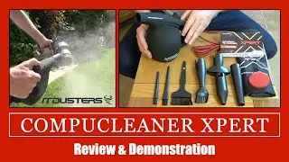 CompuCleaner Xpert Electric Air Duster Review & Demonstration