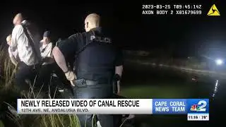 Body cam video shows heroic rescue by Cape Coral Police, firefighters