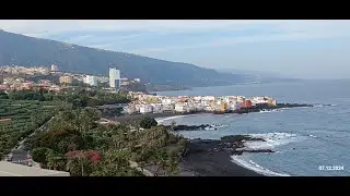 Teneriffa,Playa Jardin, alter Friedhof, Taubenschlag von oben.