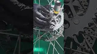 Talaria MX5 pro rear hub bearing replacement 