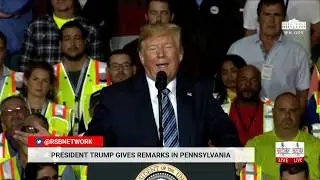 LIVE: President Trump Delivers Remarks on America&rsquo;s Energy Dominance and Manufacturing Revival