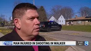 Police: 1 injured in shooting in Walker