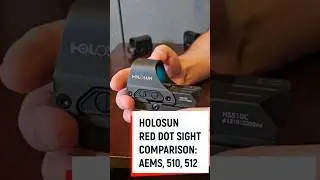 The Pros & Cons of the @holosun AEMS, 510 & 512 Red Dot Sights 🎯 👀