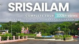 (శ్రీశైలం)SRISAILAM complete tour 🧳|| pack your bags for 2days ||