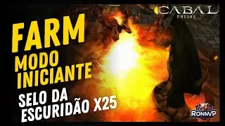 CABAL ONLINE - FARM DE x25 SELO DA ESCURIDÃO