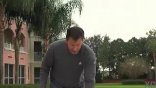 Golf Pro Nick Faldo helps you get out of sand bunkers