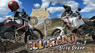 Грязная дюжина, часть 3 / Ducati DesertX / Скалистые горы Колорадо / Приключения @motogeo