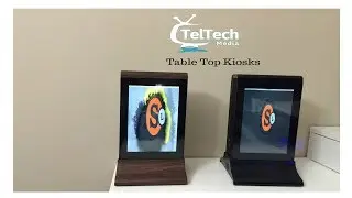 Restaurant Table Top Advertising Kiosks.