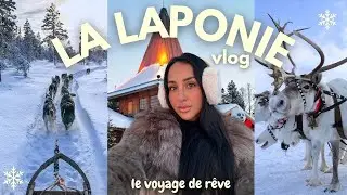 VLOG EN LAPONIE | aurores boréales, village du Père Noël, rennes & husky