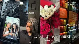 Week as a HAIRSTYLIST ✨ | BTS, business photoshoot+