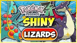 Pokemon Legends ZA - But I Can ONLY Use SHINY LIZARDS!