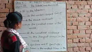 Class 5 SST by Akansha Mishra the global and earth