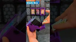 Pokemon Deck Box 3d printed for TCG lovers, Psychic Box with Mew & Mewtwo