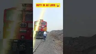 Locopilot Duty in Summer Season | 55&deg;C Temperature Inside Non AC Locomotive Cab 😰