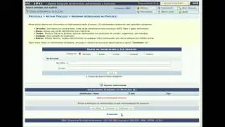 SIPAC - M&oacute;dulo Protocolo - Autuar processo