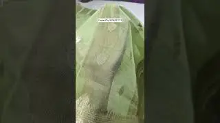 Banarasi Pure Cotton Linen Saree | Banarasi Sarees Wholesale Price direct from Weaver #saree