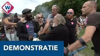 Steeds meer demonstranten komen samen op het Malieveld - OMROEP WEST