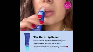 eos The Hero Lip Repair, Extra Dry Lip Treatment,