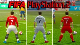 CRISTIANO RONALDO Free Kicks in Every FIFA PS2 (2004-2014)