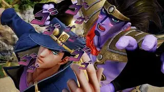 Playing the JoJo team on Jump Force (JUMP FORCE)