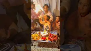 Tiyanako sathi ko birthday party ma gako ramilo#foodvideos #birthdaycelebration #minivlog #pokhara
