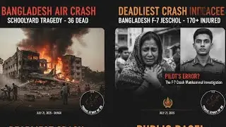 TRAGIC STORY OF JULY 21, 2025! BANGLADESH PLANE CRASH! MILESTONE TRAGEDY!