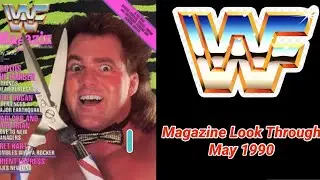 WWF Magazine May 1990 Look Through | Classic Hulk Hogan Era!