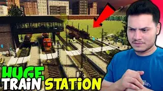 This Train Station Is Huge - Train Station Renovation - PART 6 (HINDI) 2022