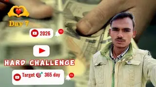  2026 Hard challenge 😱 daily vlog Day 7 👍