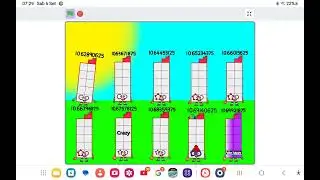Numberblocks band 256ths 272-275