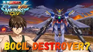 WING GUNDAM ZERO (EW) VS EPYON - MOBILE SUIT GUNDAM EXTREME VS MAXIBOOST ON (EXVSMBON)