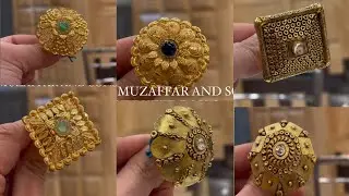 Classy gold cocktail rings design || Bridal cocktail rings 2023