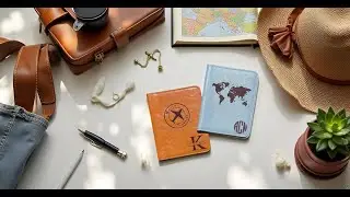 лучший подарок для пар во время путешествий 🌍✈️ | персонализированные кожаные обложки для паспорт...