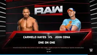 Carmelo Hayes Vs John Cena