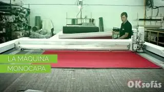 OKSofas:  As&iacute; se fabrican nuestros sof&aacute;s modulares 7: El proceso de corte