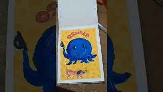 Oswald 🦑| cartoon #drawing #cartoon #oswald#pogo#art #sketch #cartoons
