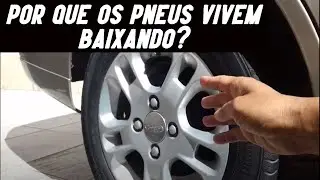 Pneu descalibrando, baixando, murchando, esvaziando?(Ford Fiesta Rocam)
