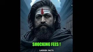 Shocking Star Cast Fees For Ramayanam ? 😱 #shorts #viralvideo #shortsvideo #yash #ranbirkapoor