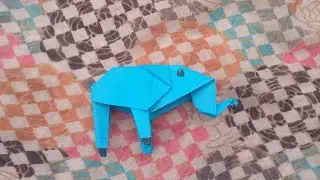 How do Make very easy paper elephant 🐘 |make very easy paper elephant 🐘| elephant banane ka tarika