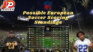 European Soccer Points standings in NFL??? |  Rookie ADP for Fantasy Football