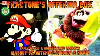Fractone's Offering Box-Donkey Kong Bananza/Paper Mario mix